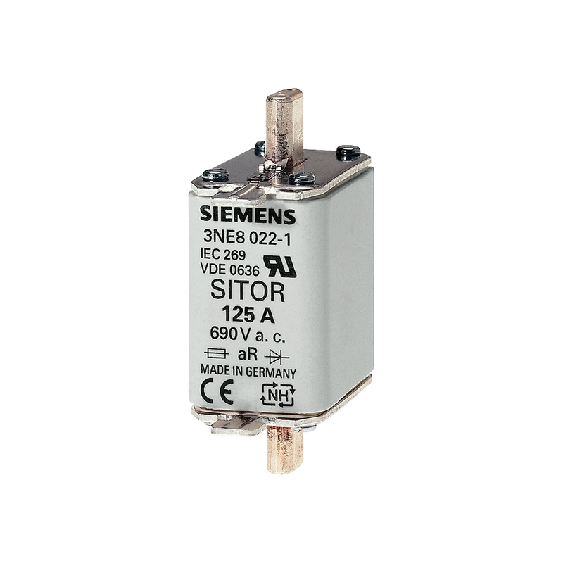 Fusible ultra rápido SITOR de 125A curva aR para base NH T000/00 — free download